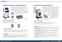 Interferential electrical stimulation electro-stimulator DK-IFC-01 Fumigation steam generator DK-FTA-01D