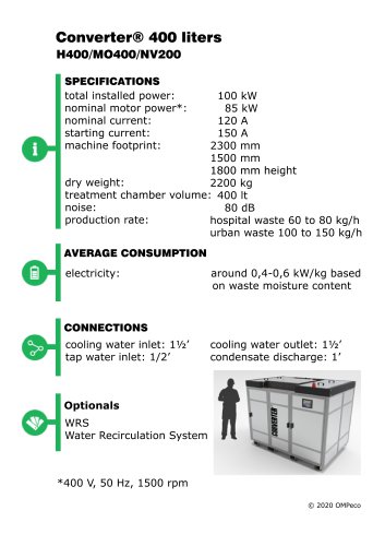 Converter® 400 liters H400