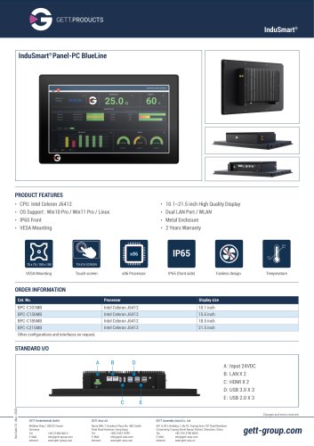 260330 InduSmart&reg; Panel-PC BlueLine_Product Spec