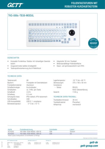 TKS-088c-TB38-MODUL