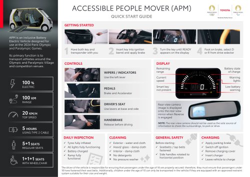 ACCESSIBLE PEOPLE MOVER (APM)