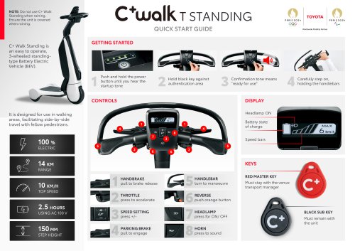 C+ walk T STANDING