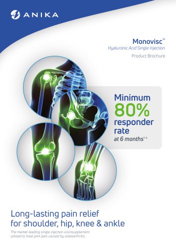 Monovisc™ Hyaluronic Acid Single Injection