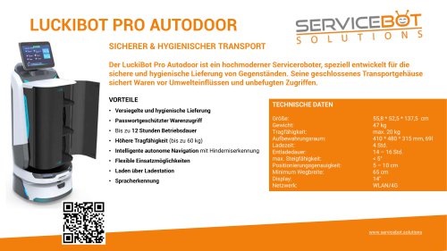 LUCKIBOT PRO AUTODOOR