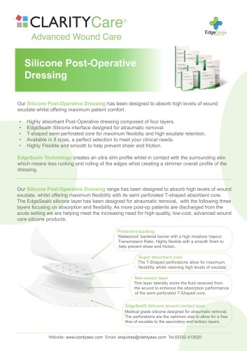 Silicone Post-Operative Dressing
