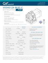 V05H012A-BLDC-C Scroll Vacuum Pump