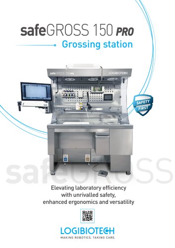 safeGROSS 150 pro Grossing station