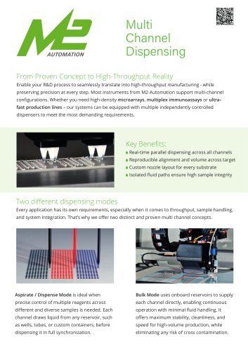 Multi   Channel   Dispensing