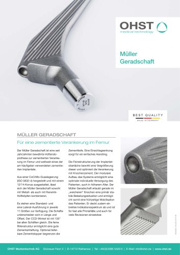 Müller Geradschaft
