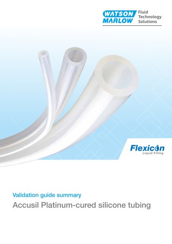 Accusil Platinum-cured silicone tubing