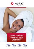 Marina deluxe & Marina basic Duschliege