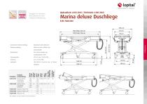 Marina deluxe & Marina basic Duschliege - 4