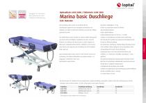 Marina deluxe & Marina basic Duschliege - 5