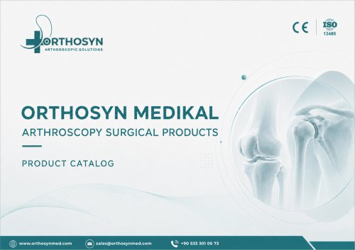 ARTHROSCOPY CATALOG ORTHOSYN 2026