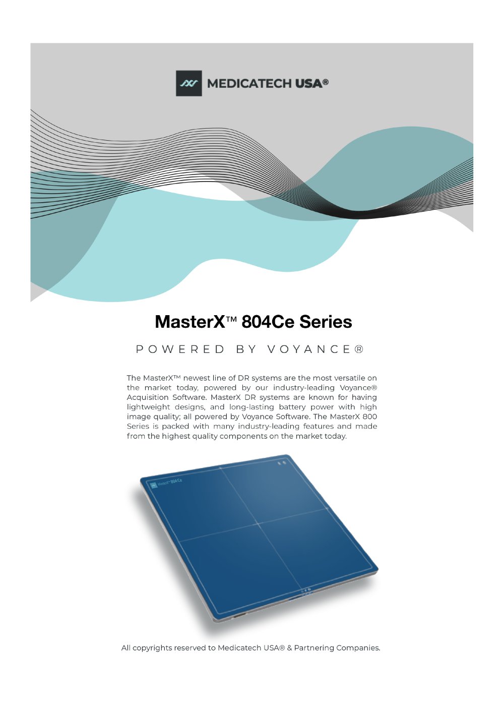 MasterX 804 - Medicatech USA