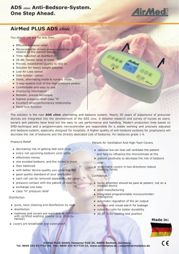 ADS clinic brochure