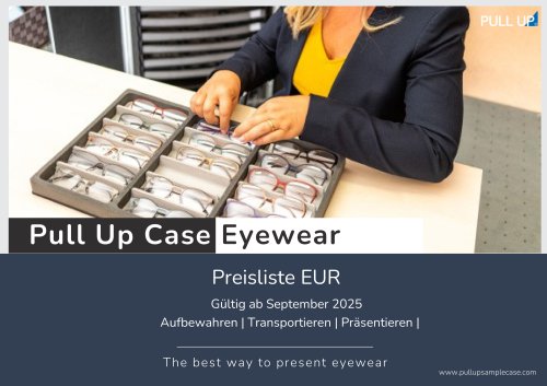 Preisliste Musterkoffer