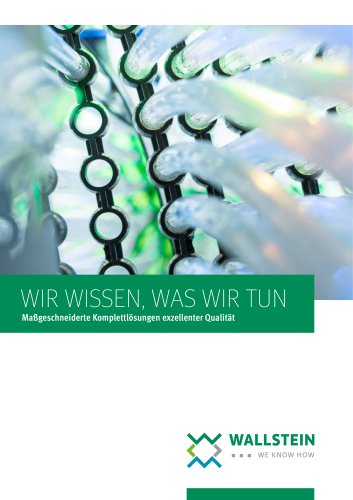 WIR WISSEN, WAS WIR TUN