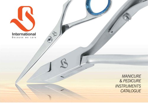 MANICURE & PEDICURE INSTRUMENTS CATALOGUE