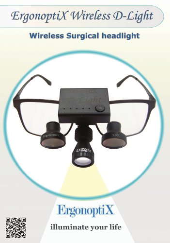 ErgonoptiX D-Light Wireless - Surgical Headlights