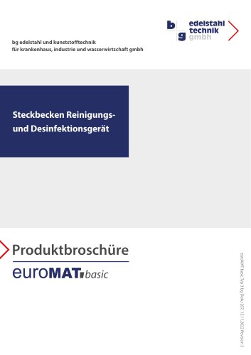Produktbroschüre euroMAT basic