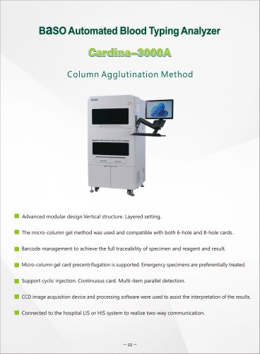 Automatic Blood Typing Analyzer