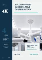 4K 4-Axis Motorized Surgical Field Camera System