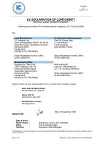 Déclaration de conformité UE pour Dia-Band Enfants
