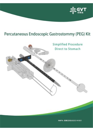 Percutaneous Endoscopic Gastrostommy (PEG) Kit