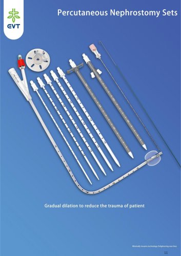 Percutaneous Nephrostomy Sets