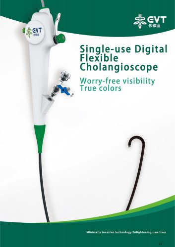 Single-use Digital Flexible Cholangioscope