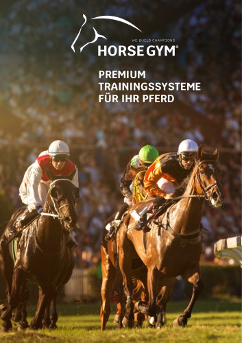 Brosch&uuml;re Horse Gym