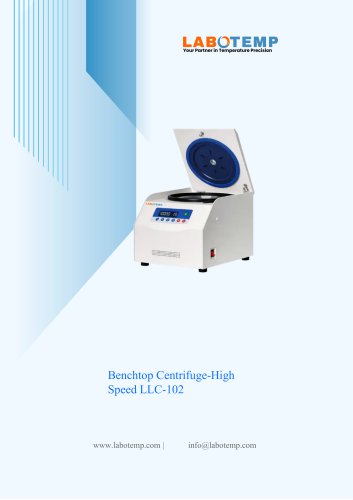 Benchtop Centrifuge-High Speed LLC-102