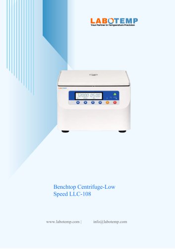 Benchtop Centrifuge-Low Speed LLC-108