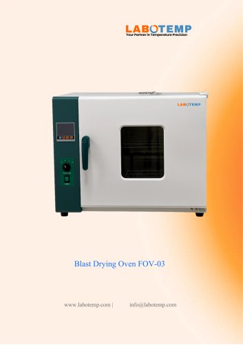 Blast Drying Oven FOV-03
