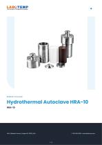 Hydrothermal Autoclave HRA-10