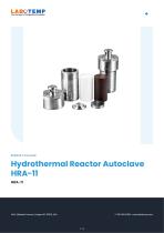 Hydrothermal Reactor Autoclave HRA-11
