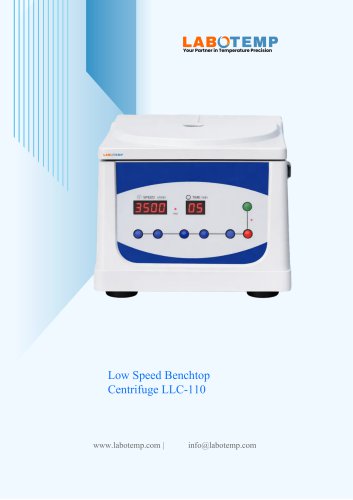Low Speed Benchtop Centrifuge LLC-110