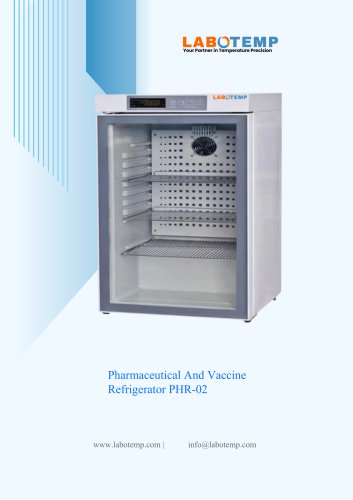 Pharmaceutical And Vaccine Refrigerator PHR-02