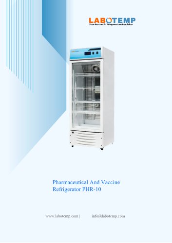 Pharmaceutical And Vaccine Refrigerator PHR-10