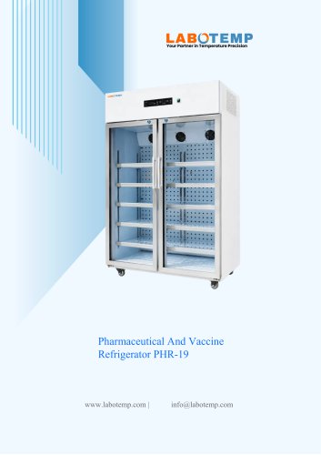 Pharmaceutical And Vaccine Refrigerator PHR-19