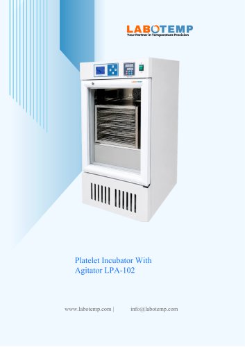 Platelet Incubator With Agitator LPA-102