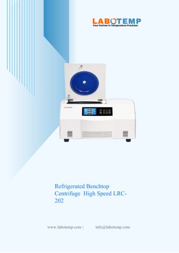Refrigerated Benchtop Centrifuge &ndash; High Speed LRC-202