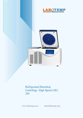 Refrigerated Benchtop Centrifuge &ndash; High Speed LRC-205