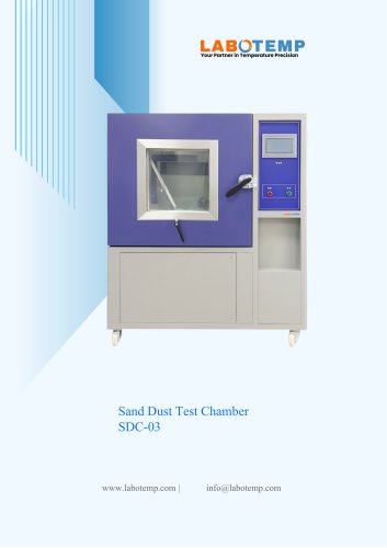 Sand Dust Test Chamber SDC-03