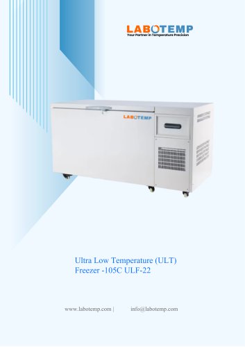 Ultra Low Temperature (ULT) Freezer -105&deg;C ULF-22