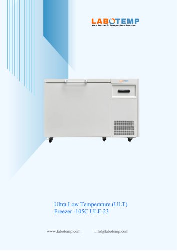 Ultra Low Temperature (ULT) Freezer -105&deg;C ULF-23