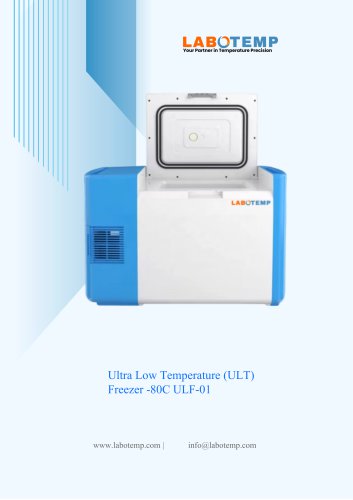 Ultra Low Temperature (ULT) Freezer -80&deg;C ULF-01