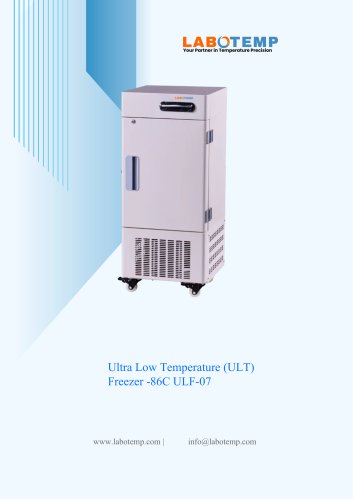 Ultra Low Temperature (ULT) Freezer -86&deg;C ULF-07
