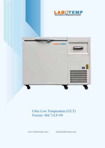 Ultra Low Temperature (ULT) Freezer -86&deg;C ULF-09